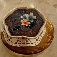 Mochi Fudge Brownie at Jade Rabbit in Portland