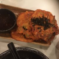 Kimchi cakes at Jade Rabbit in Portland