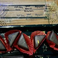 Chocolate flavors  at Jade Rabbit in Portland