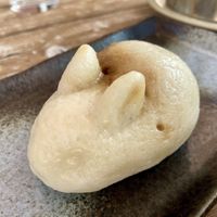 Bunnies that look diseased 😬  at Jade Rabbit in Portland