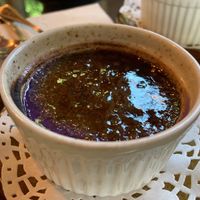 Ube crème brûlée - tasty!  at Jade Rabbit in Portland