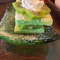 Pandan Kiwi Cheesecake at Jade Rabbit in Portland