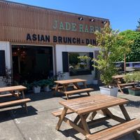 Front patio at Jade Rabbit in Portland