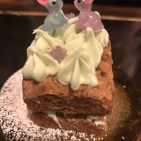 Anniversary carrot cakee  at Jade Rabbit in Portland
