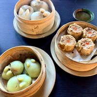 Clockwise from top - Bunny bao, Siu Mai, Jade Rabbits  at Jade Rabbit in Portland