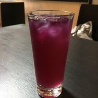 Butterfly lemonade at Jade Rabbit in Portland