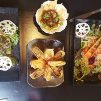 Wonderful flavors and great  friendly service! at Jade Rabbit in Portland