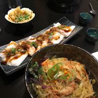 Pancit and other dishes at Jade Rabbit in Portland