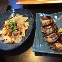 Wontons and turnip cakes  at Jade Rabbit in Portland