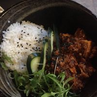 Mapo tofu (half serving -- they divided it for us because we were two people sharing) at Jade Rabbit in Portland