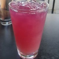 butterfly pea flower drink at Jade Rabbit in Portland