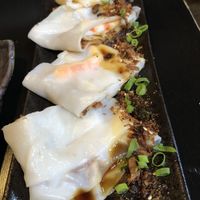 Cheung fun - good but tasted too much like real bacon for me at Jade Rabbit in Portland