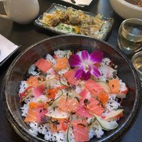 The closest to vegan salmon ever! at Jade Rabbit in Portland