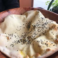 Lavash bread at Tuckerbox in White River Junction