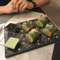 Spring rolls at KOLO in Kyiv