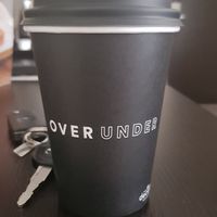 Great coffee at Over Under Coffee in South West London