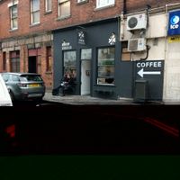 outside at Over Under Coffee in South West London