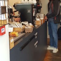 Counter at Over Under Coffee in South West London