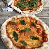 Vegan pizza at Pub Niska in Mariehamn