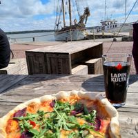 Aina pizza at Pub Niska in Mariehamn