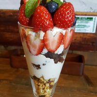 Completely vegan parfait. Flavor explosion! at Vegi Kitchen Gu Gu in Nagoya