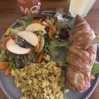 Croissandwich Frühstück   at Katzentempel - Nürnberg in Nuremberg