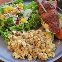 Breakfasts with carrot salmon at Katzentempel - Nürnberg in Nuremberg