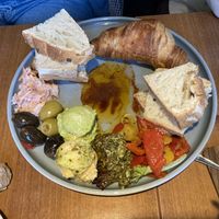 Croissant breakfast   at Katzentempel - Nürnberg in Nuremberg