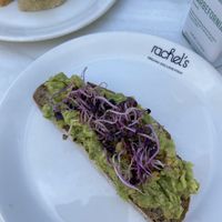 New York Toast 🥑  at Rachel's Eco Love Organic Food in Marbella