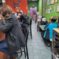 Inside at Just Juice in Houston