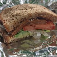 Vegan BLT to go!! at Just Juice in Houston