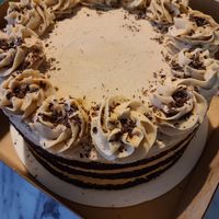 Specialty Chocolate Peanut Butter Cake at Dawn's Delectables in Centralia