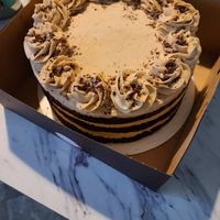 Specialty Chocolate Peanut Butter Cake at Dawn's Delectables in Centralia