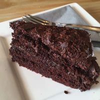 Chocolate cake  at Natural Bake in Hadleigh
