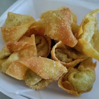 Wontons at Rose Garden in Willemstad