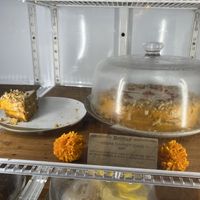 Vegan carrot cake   at Drifter Surf Shop & Cafe in Pecatu