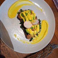 Avocado benedict 🥑 at Drifter Surf Shop & Cafe in Pecatu