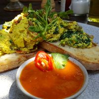 Tofu Scramble at Drifter Surf Shop & Cafe in Pecatu