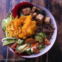 Bowl at La Madriguera Consciente in Bogota