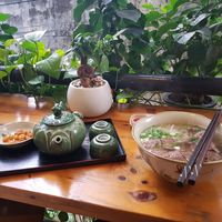 Vegan Pho ❤ at Thien Tra Dao in Hanoi