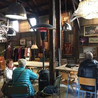 Pop-up lunch in the salvage yard, right next to the fab wineshop. at The Yard Kitchen in Penrith