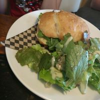 Hummus sandwich at The Yard Kitchen in Penrith