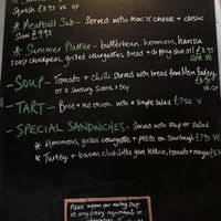 Specials menu  at The Yard Kitchen in Penrith
