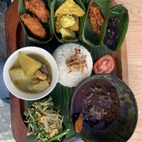Nasi Rendang  at Tulasi Vegetarian in Ubud