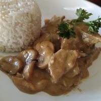 Vegan rendang at Tulasi Vegetarian in Ubud