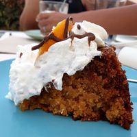 Chocolate Orange Cake at Veggie Cafe in Albufeira