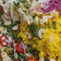 Caril de lentilhas at Veggie Cafe in Albufeira