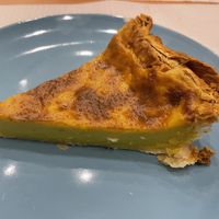 Lemon pastry - Portuguese traditional dessert  at Veggie Cafe in Albufeira