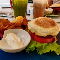 lunch at Veggie Cafe in Albufeira