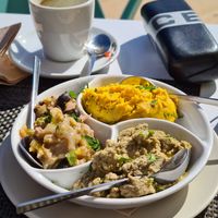 Dips at Veggie Cafe in Albufeira
